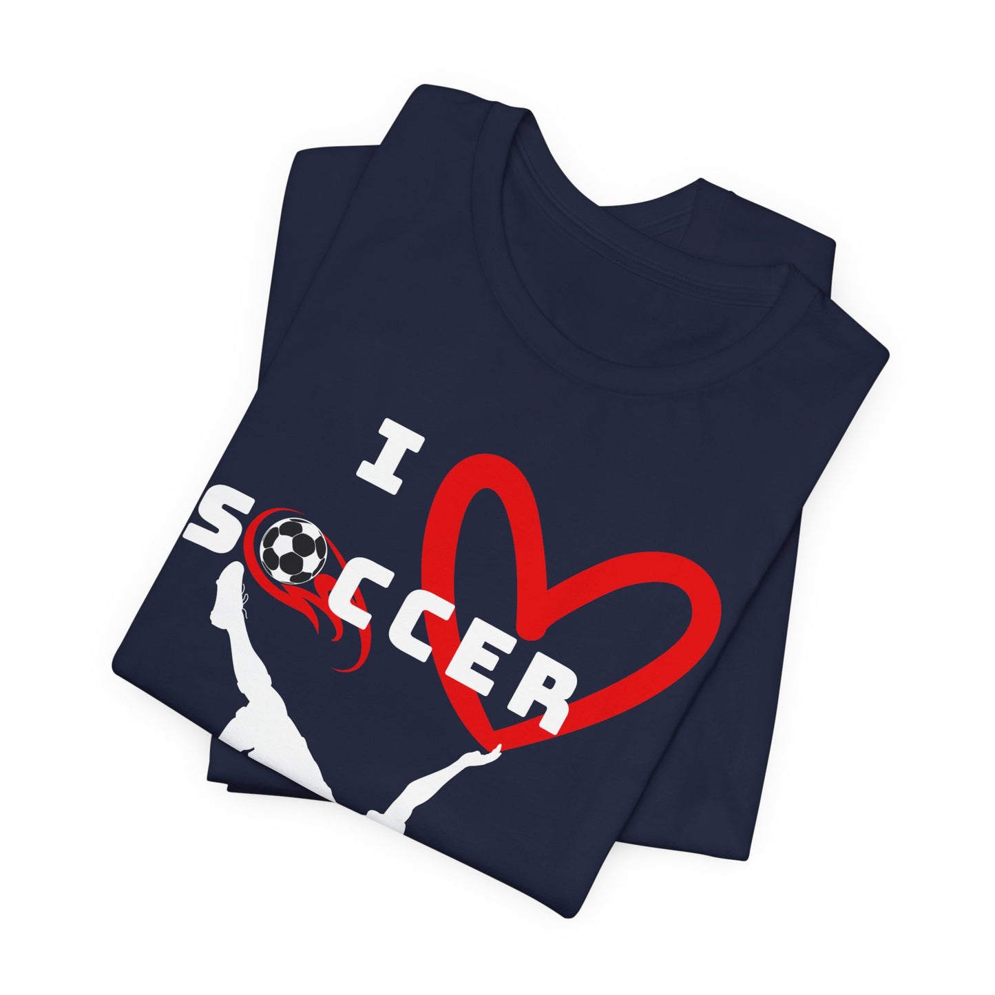 I heart soccer - Dark shades
