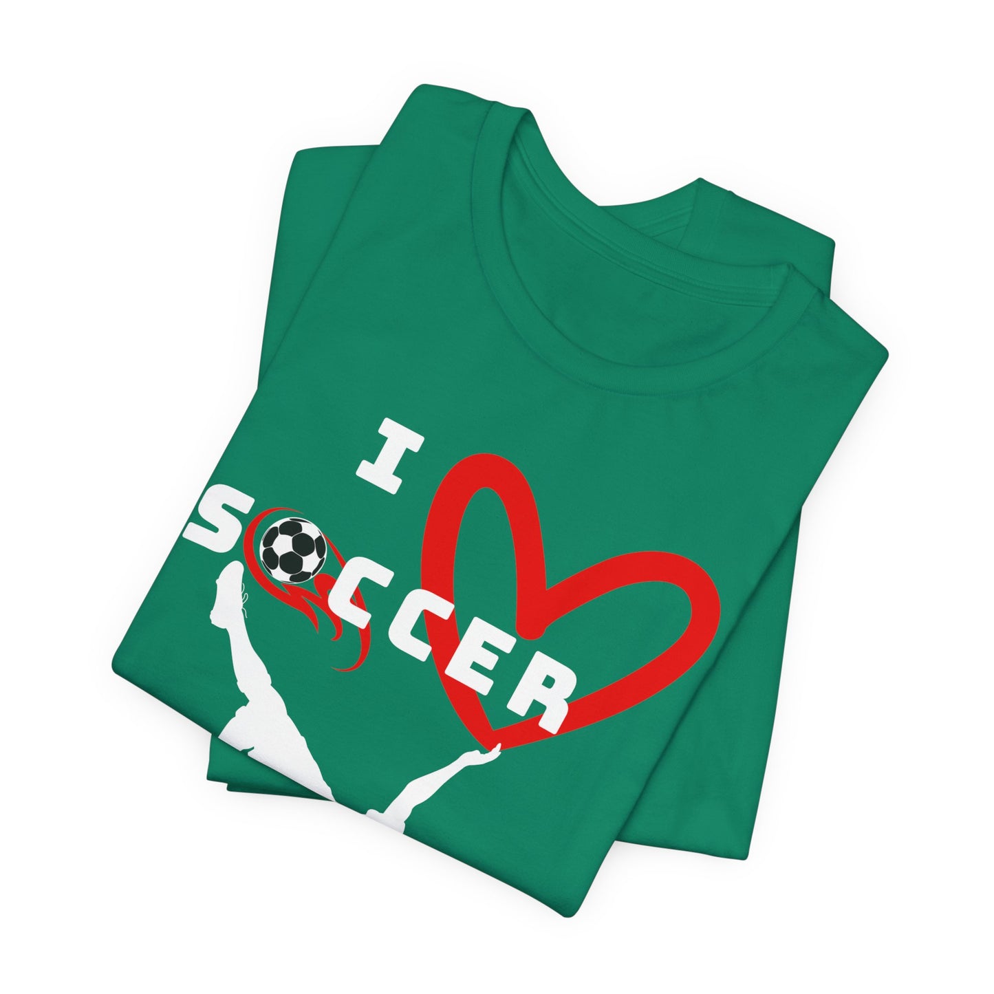 I heart soccer - Dark shades