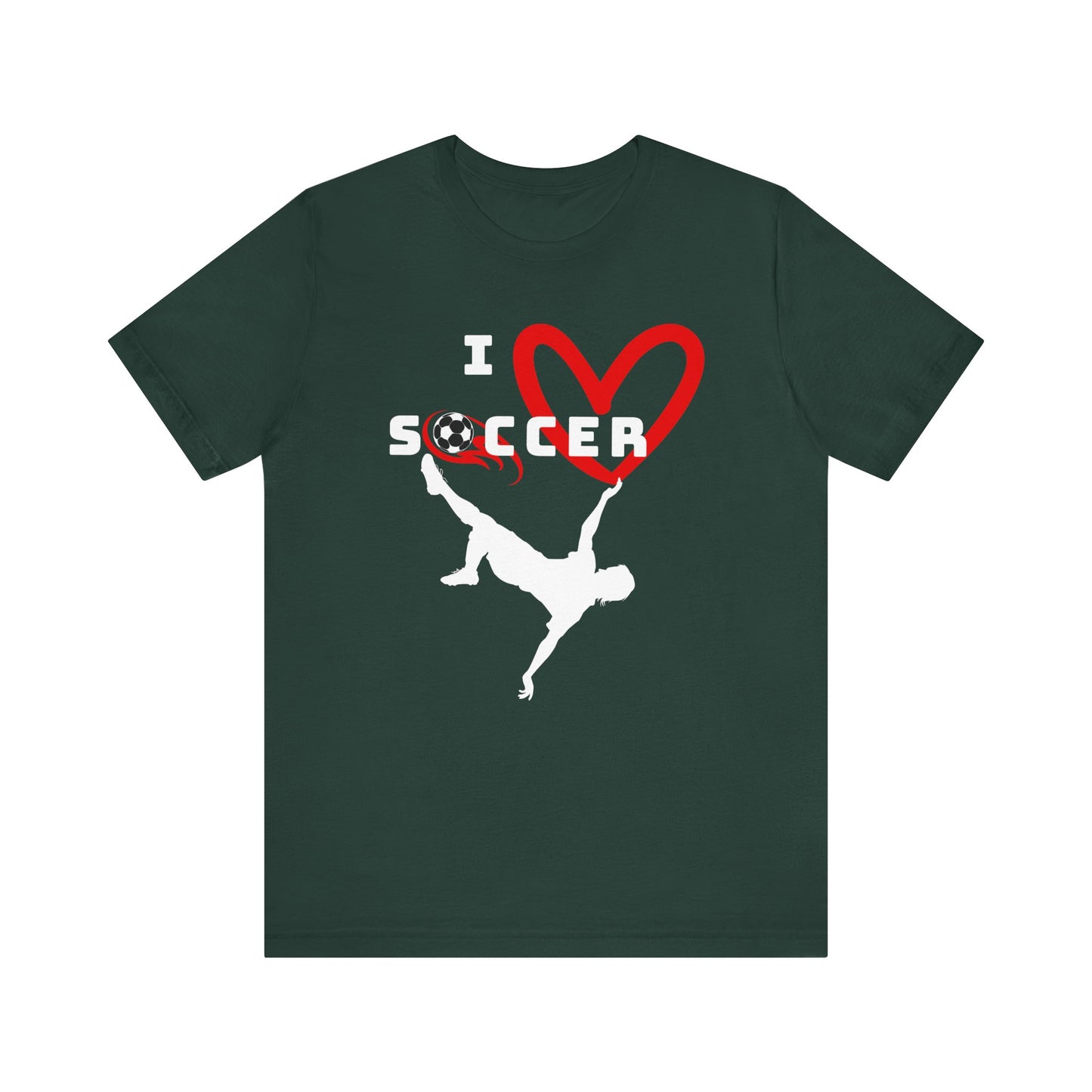 I heart soccer - Dark shades